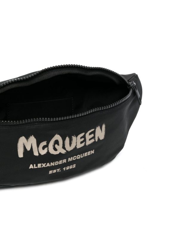 Alexander McQueen logo print belt bag - Image 5