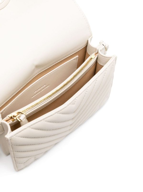 PINKO Love Click chevron crossbody bag - Image 5