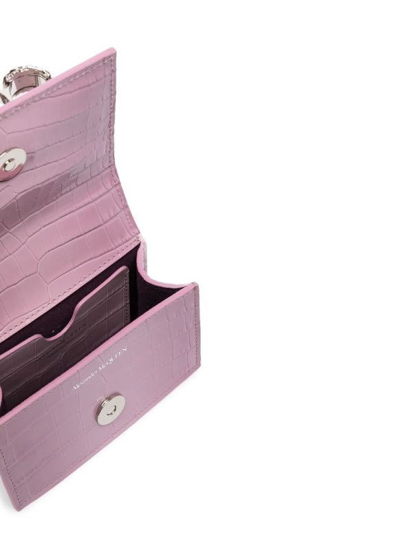 Alexander McQueen four-ring detail crossbody bag - Image 2