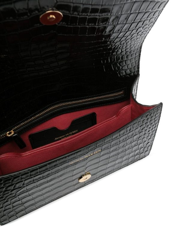 Alexander McQueen embossed knuckleduster shoulder bag - Image 2