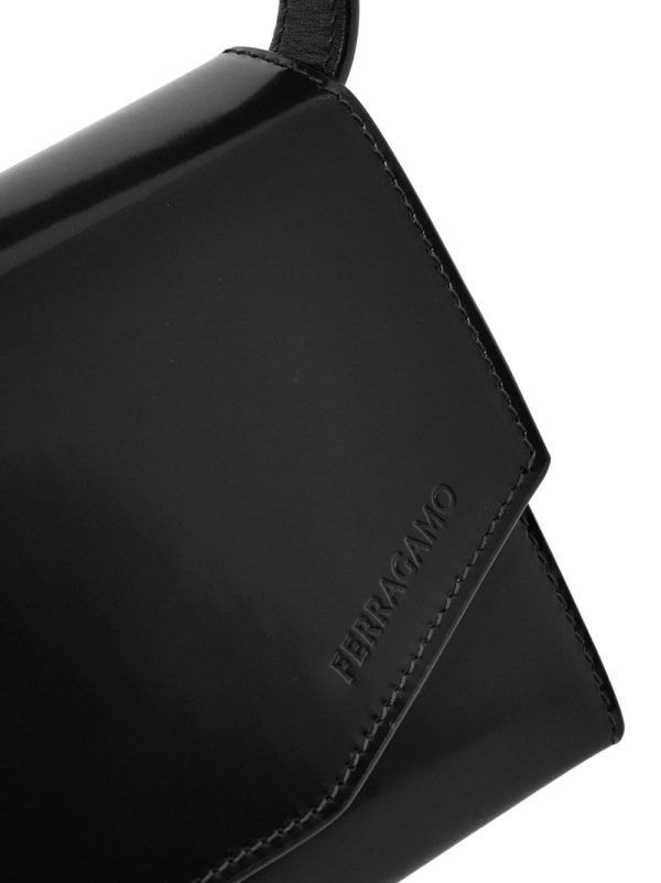 Ferragamo geometric leather clutch - Image 5