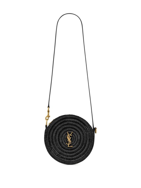 Saint Laurent Sac Rond logo-plaque bag - Image 5