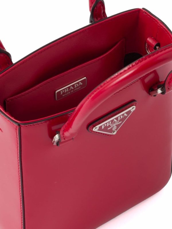 Prada small brushed tote bag - Image 5