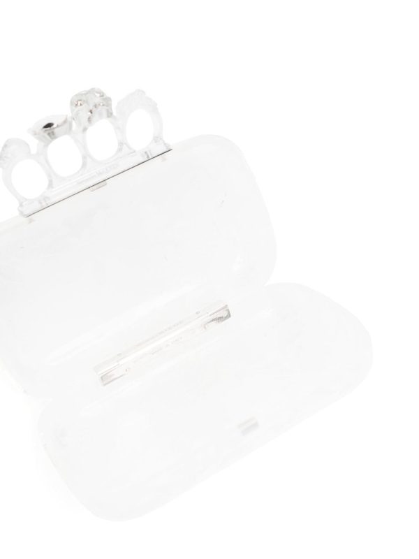 Alexander McQueen Skull Four-Ring clutch - Image 5