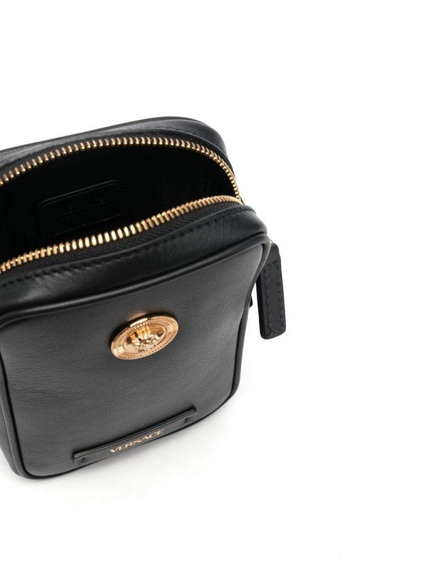 Versace Medusa plaque messenger bag - Image 5