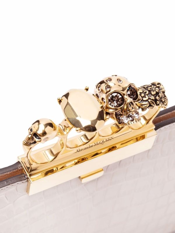 Alexander McQueen Four-Ring clutch bag - Image 3