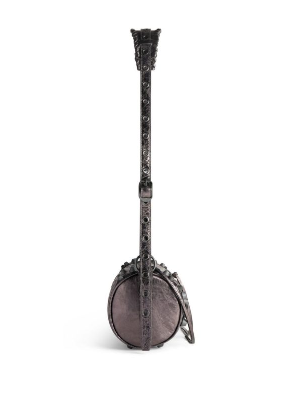 Balenciaga Le Cagole metallic-finish shoulder bag - Image 5