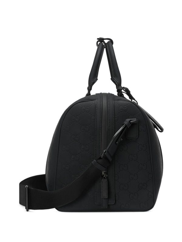 Gucci large GG-logo duffle bag - Image 5