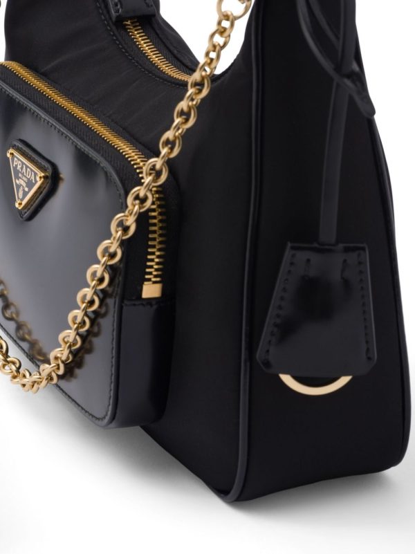 Prada triangle-logo shoulder bag - Image 5