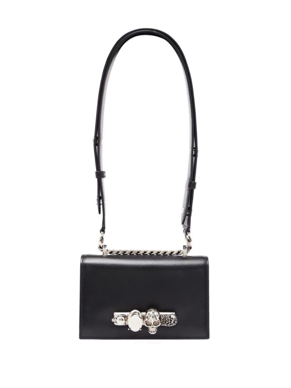 Alexander McQueen skull-motif leather shoulder bag - Image 5