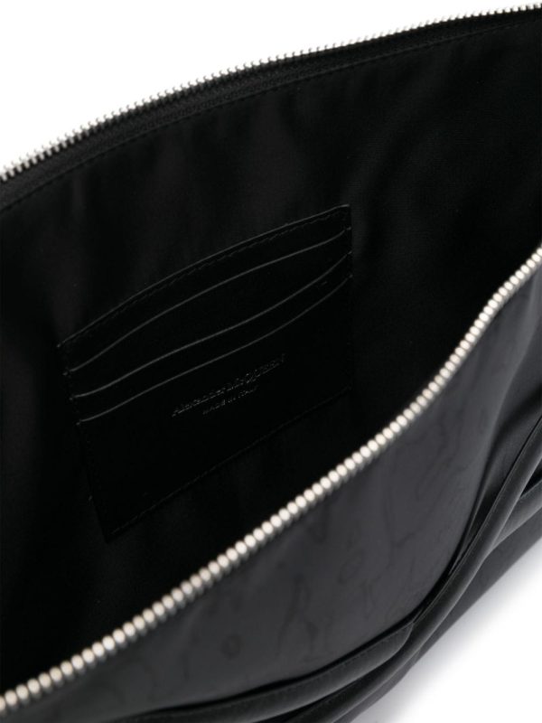 Alexander McQueen The Harness zipped clutch - Image 5