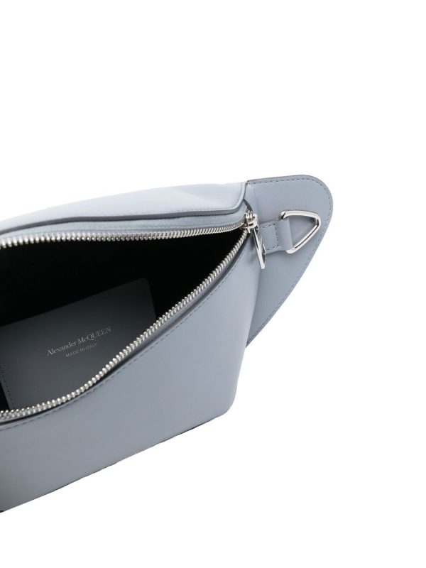 Alexander McQueen logo-embossed leather belt bag - Image 5