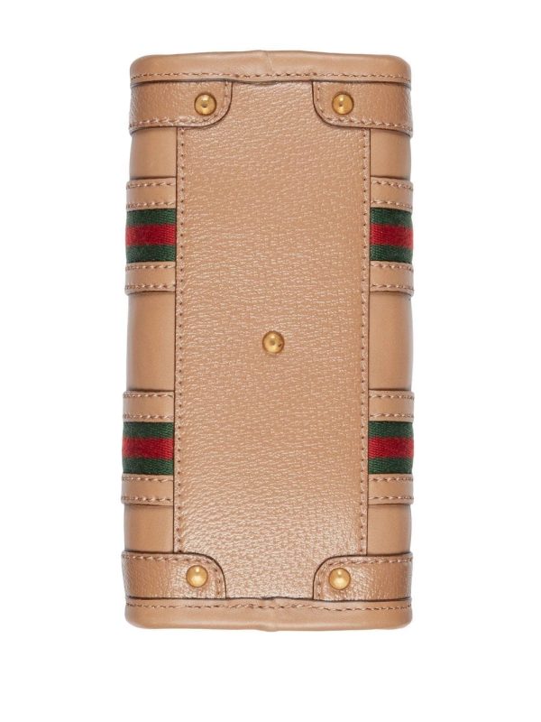 Gucci Doppia G striped tote - Image 5