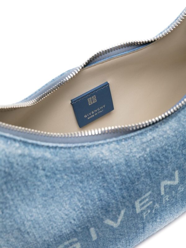 Givenchy Moon Cut-out denim shoulder bag - Image 5