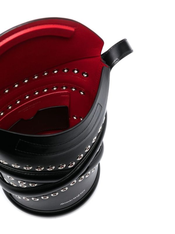 Alexander McQueen The Curve studded crossbody bag - Image 5