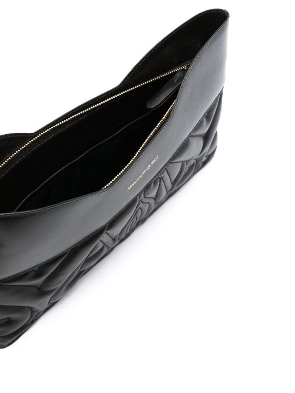 Alexander McQueen quilted leather clutch bag - Image 5