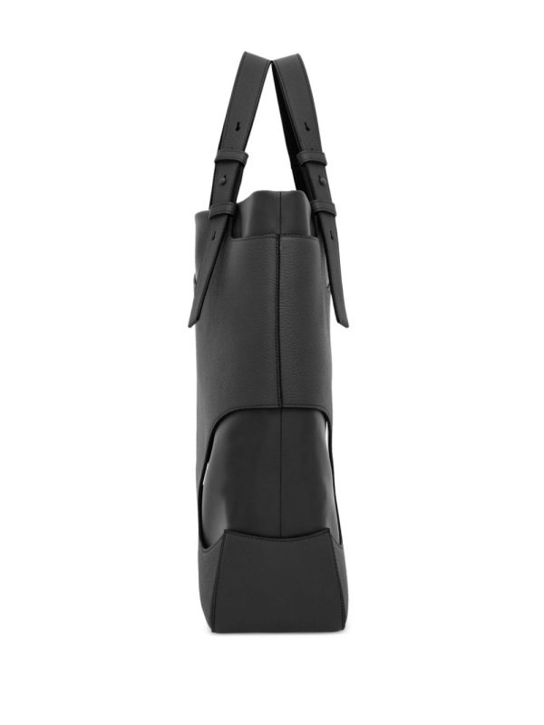 Ferragamo cut-out detail leather tote bag - Image 5