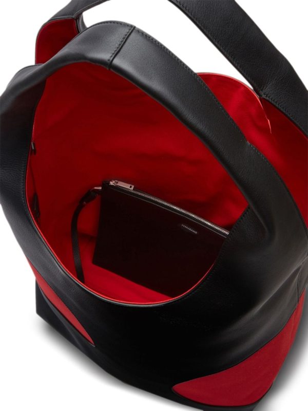 Ferragamo cut-out leather tote bag - Image 5
