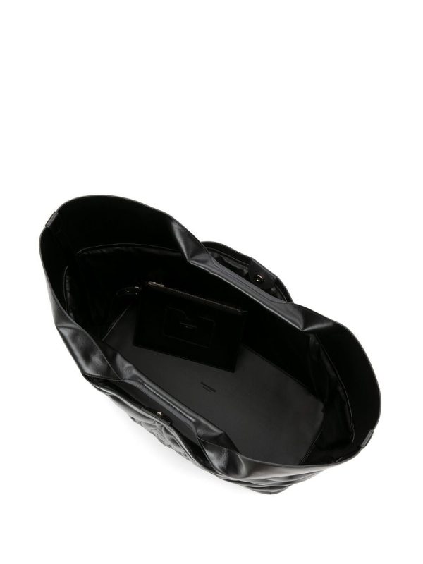 Alexander McQueen Seal logo-embroidered tote bag - Image 5