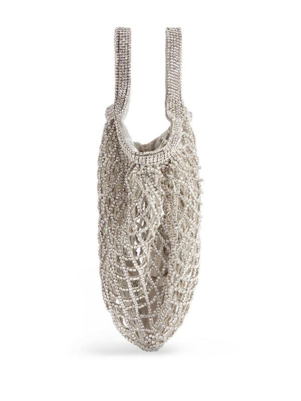 Balenciaga small 24/7 rhinestone-embellished tote bag - Image 5