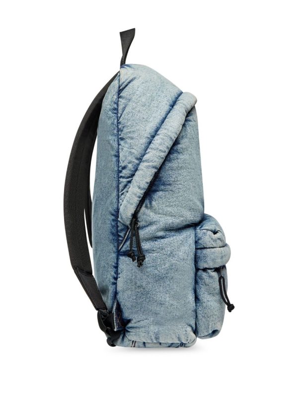 Balenciaga washed denim backpack - Image 5