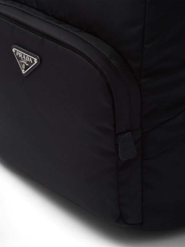 Prada triangle-logo zipped backpack - Image 6
