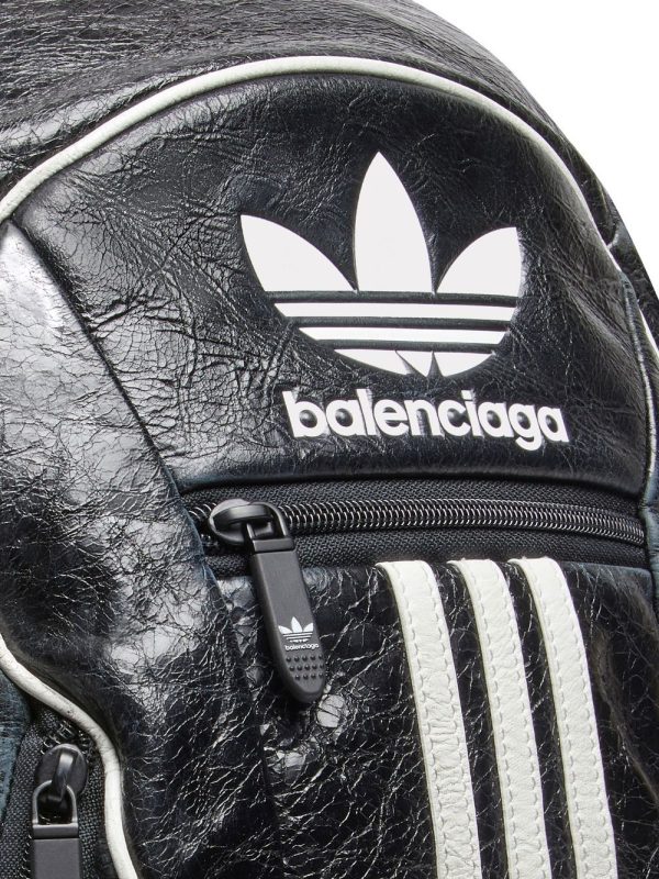 Balenciaga x Adidas trefoil-print backpack - Image 6