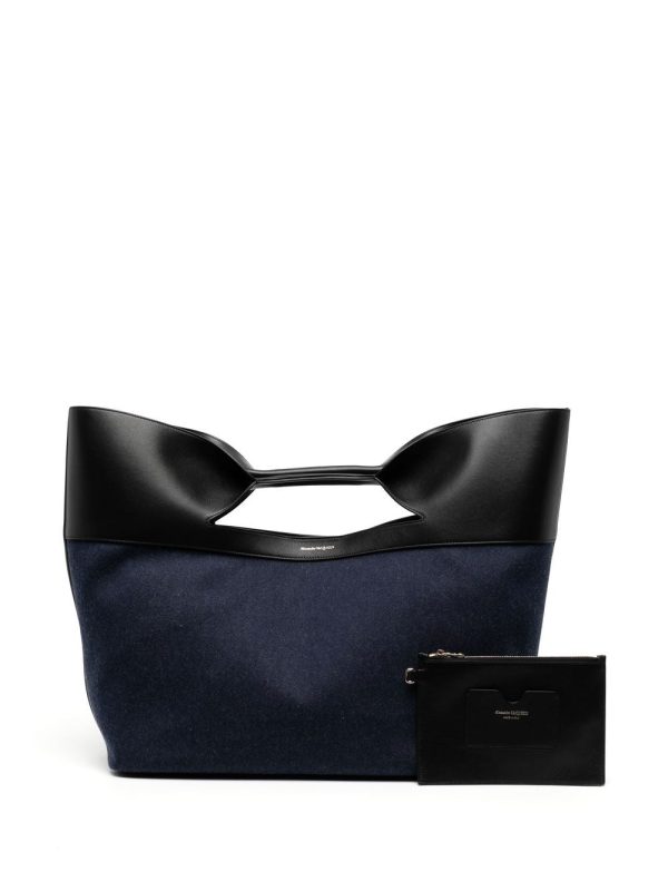 Alexander McQueen logo-print tote bag - Image 6