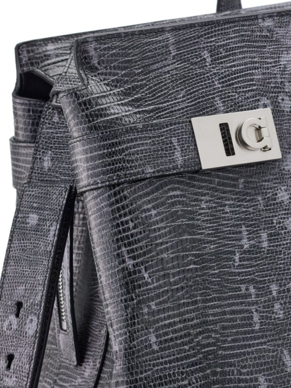 Ferragamo Gancini-plaque tote bag - Image 6