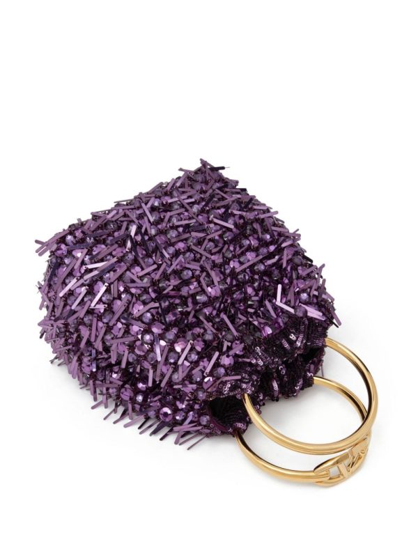 Valentino Garavani small Carry Secrets embroidered bucket bag - Image 6