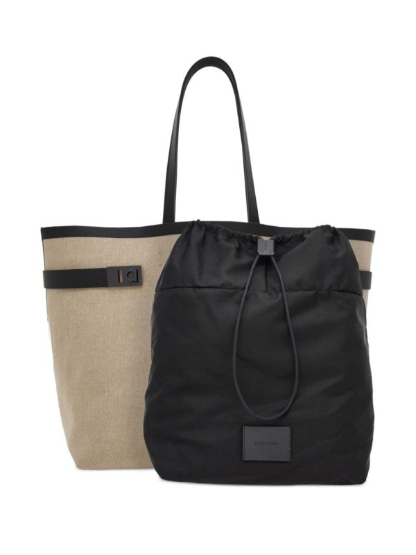 Ferragamo logo-embossed open-top tote bag - Image 6