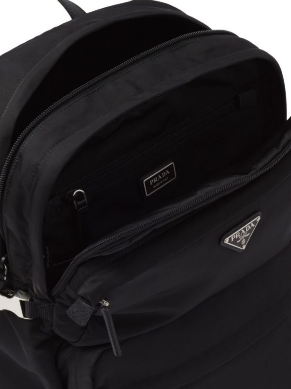 Prada Re-Nylon Saffiano leather backpack - Image 6