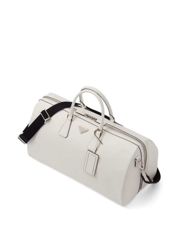 Prada triangle-logo leather bag - Image 6