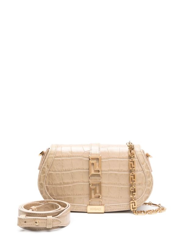 Versace Greca Goddess embossed shoulder bag - Image 6