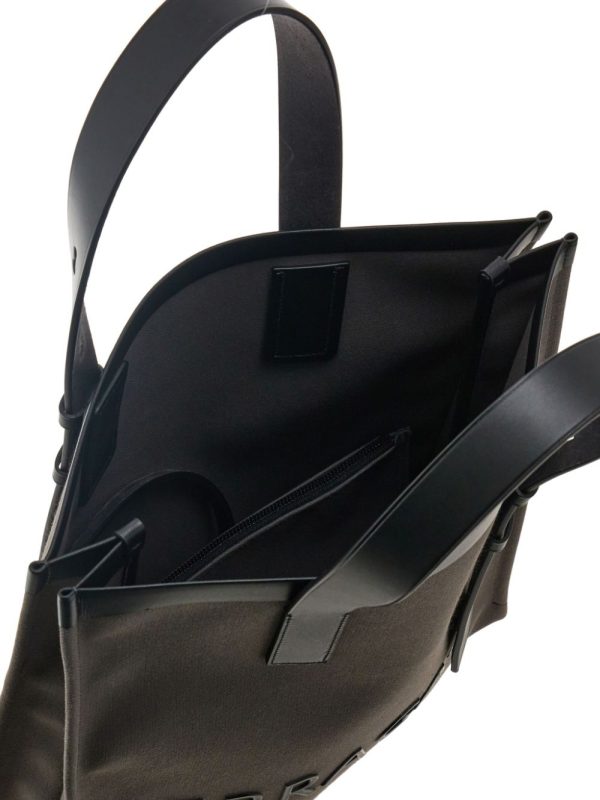 Ferragamo logo-plaque leather tote bag - Image 6