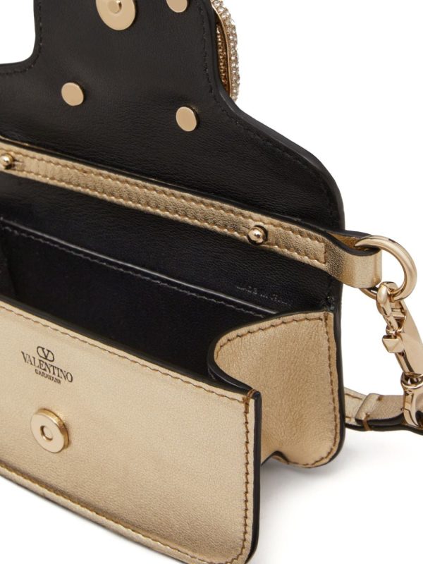 Valentino Garavani micro Locò crystal-embellished bag - Image 6