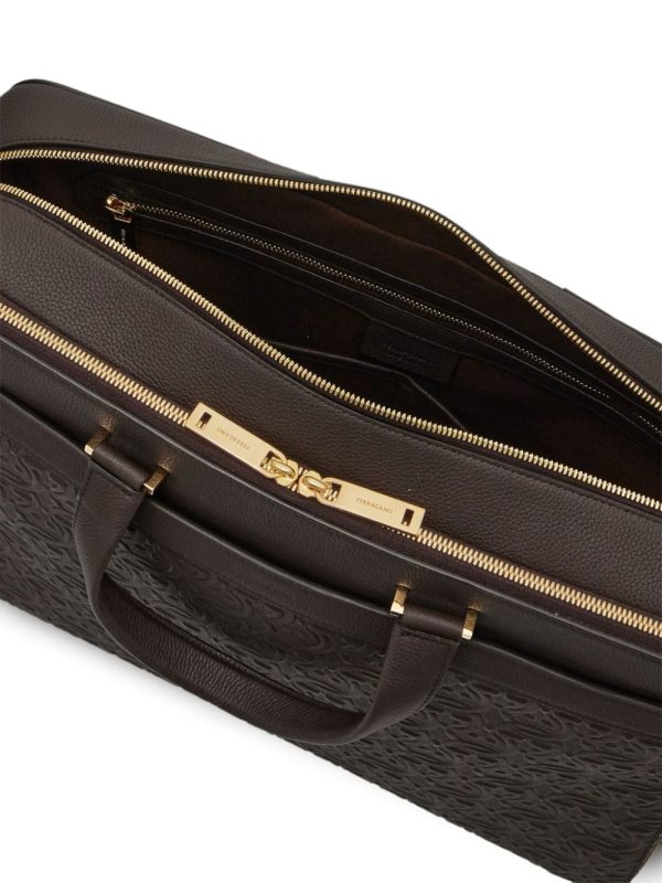 Ferragamo Gancini zipped briefcase - Image 6