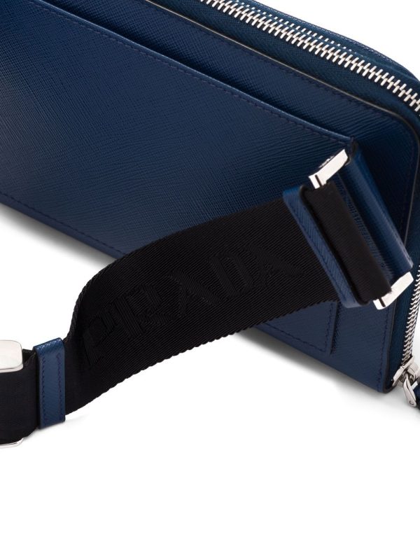Prada logo plaque crossbody bag - Image 6