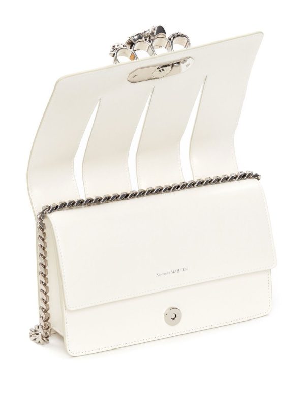 Alexander McQueen Slash stud-detailing chain-link bag - Image 6