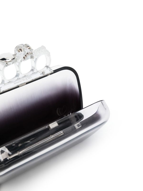 Alexander McQueen Skull Four Ring clutch bag - Image 6