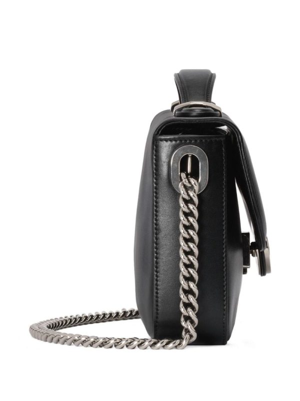 Gucci foldover-top leather shoulder bag - Image 6