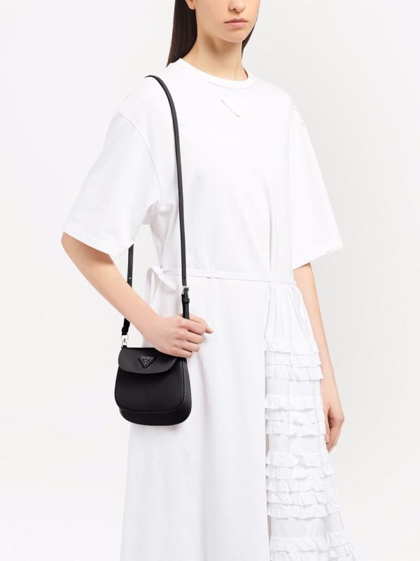 Prada Cleo logo-plaque crossbody bag - Image 6