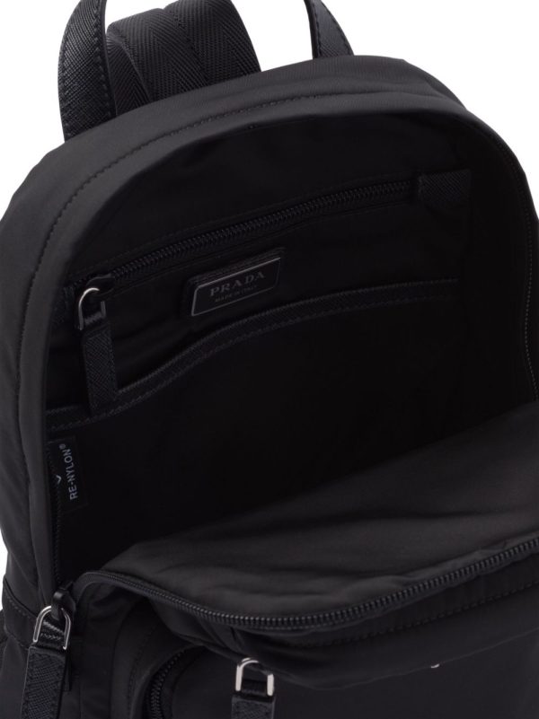Prada enamel triangle-logo backpack - Image 6