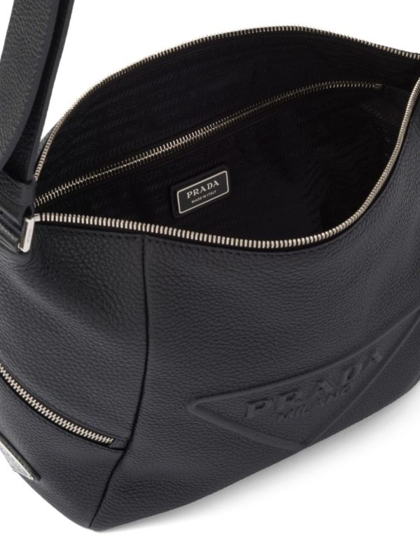 Prada debossed-logo shoulder bag - Image 6