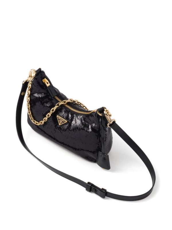 Prada Re-Nylon sequinned mini bag - Image 6