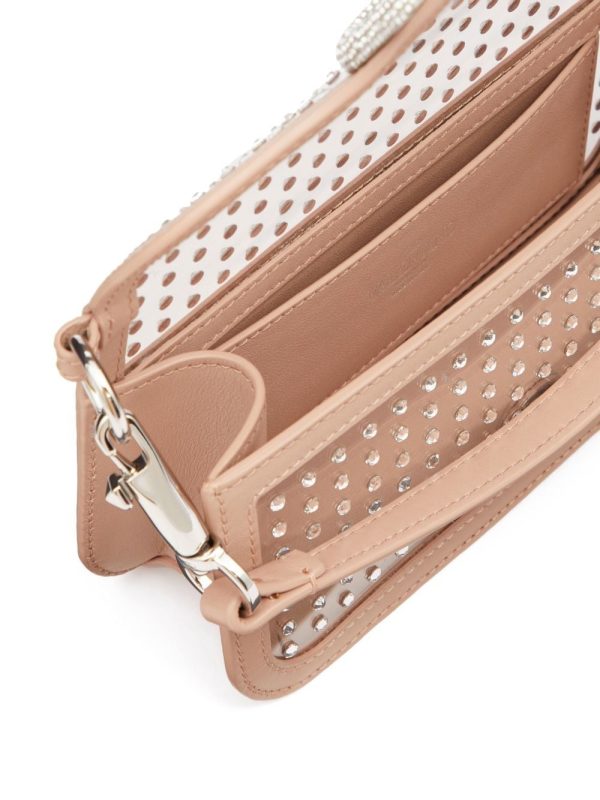 Valentino Garavani Locò crystal-embellished shoulder bag - Image 6