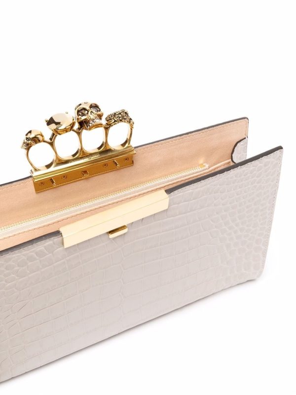 Alexander McQueen Four-Ring clutch bag - Image 2