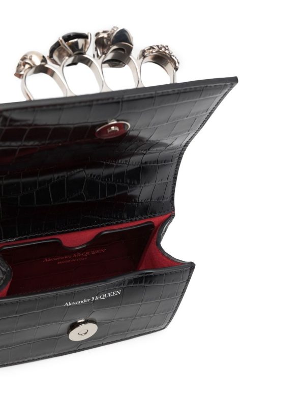 Alexander McQueen mini jewelled satchel - Image 6