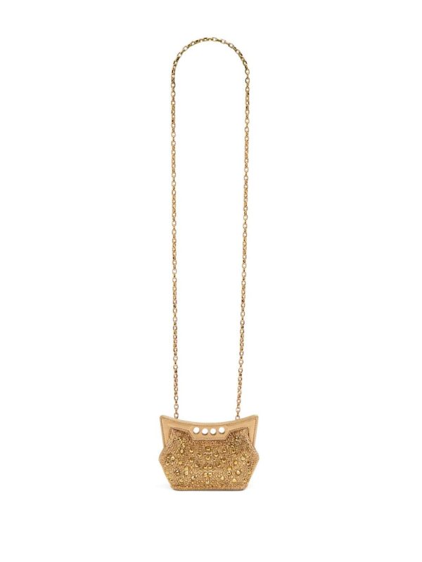 Alexander McQueen Micro Peak embellished mini bag - Image 6