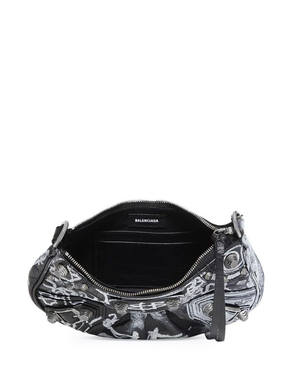 Balenciaga Le Cagole grafitti mini bag - Image 6